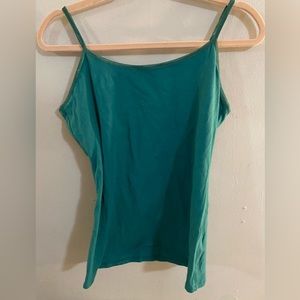 Teal cami top